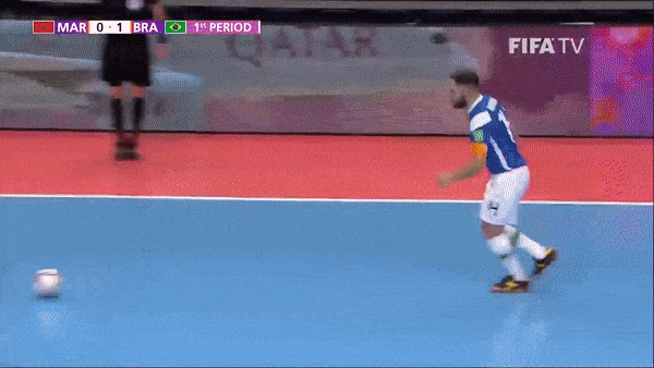 Morocco vs Brazil 0-1: Rodrigo sút phạt bất ngờ hạ gục thủ thành Khiyari, giành vé bán kết World Cup Futsal 2021