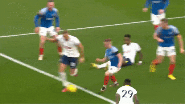 Tottenham vs Portsmouth 1-0: Son Heung Min mờ nhạt, Ryan Sessegnon kiến tạo, Harry Kane sút tung lưới Portsmouth