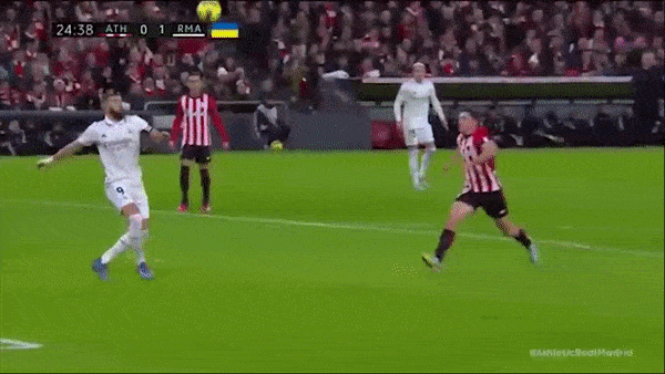 Athletic Bilbao vs Real Madrid 0-2: Sao Benzema tỏa sáng siêu phẩm, Kroos chốt hạ 3 điểm, Real bám đuổi Barca