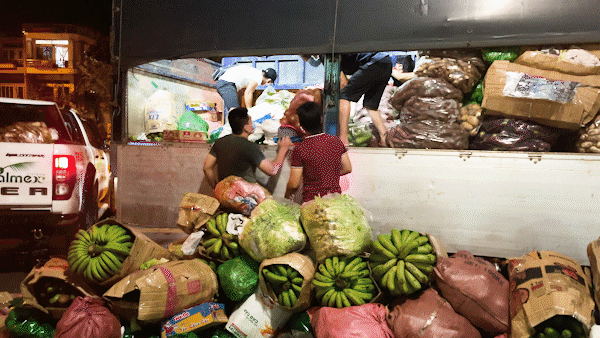 Chuyến xe yêu thương từ Lâm Đồng vào TPHCM chở 20 tấn rau củ