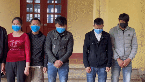 Hà Tĩnh: 7 người bị khởi tố trong 2 vụ đánh bạc với tổng số tiền hơn 300 triệu đồng