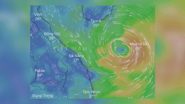 Bản tin trưa 21-7: Áp thấp nhiệt đới đã thành bão trên Biển Đông