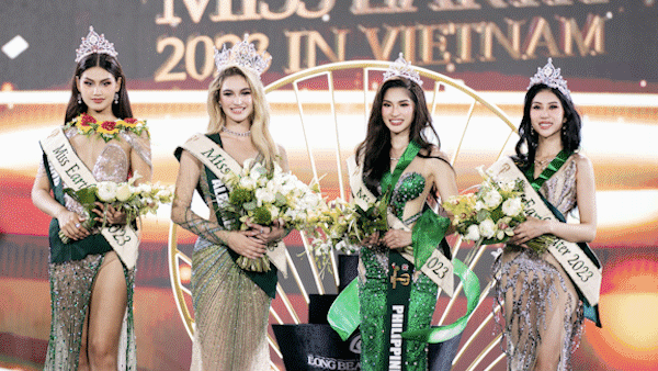 Người đẹp Albania đăng quang Hoa hậu Trái Đất 2023, đại diện Việt Nam nhận danh hiệu Miss Earth Water