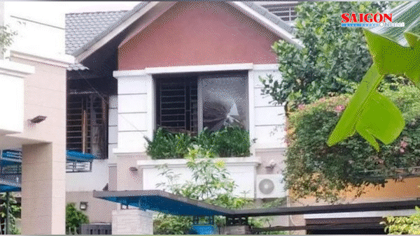Thái Nguyên: 2 vợ chồng thiệt mạng do mắc kẹt trong đám cháy ở căn biệt thự