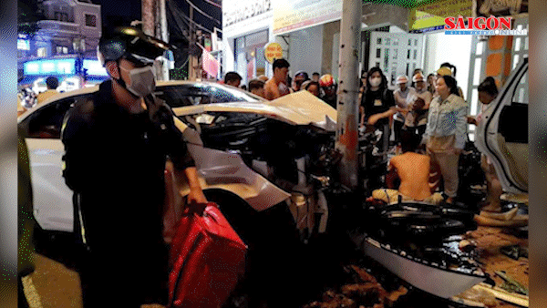 Vụ ô tô tông liên hoàn xe máy khiến 2 người chết ở Vũng Tàu: Nữ tài xế có nồng độ cồn cao 