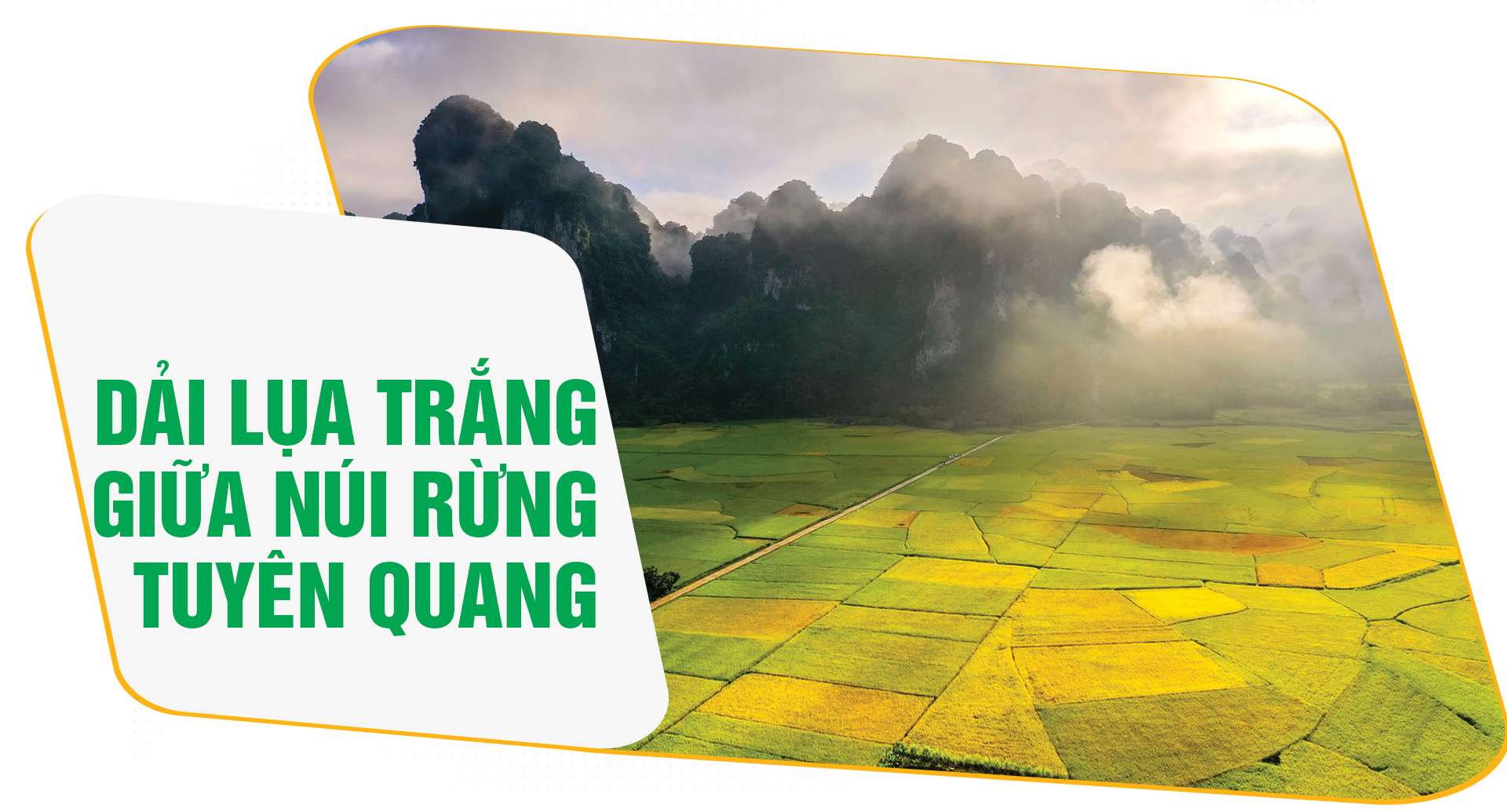 Dải lụa trắng giữa núi rừng Tuyên Quang