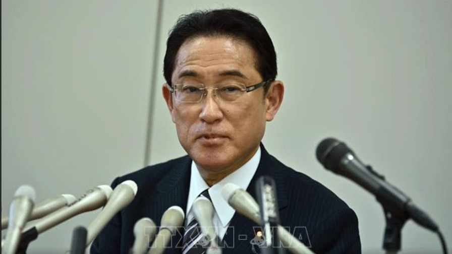 Cựu Ngoại trưởng Fumio Kishida đã chính thức thông báo ý định ra tranh cử. Ảnh: AFP/TTXVN