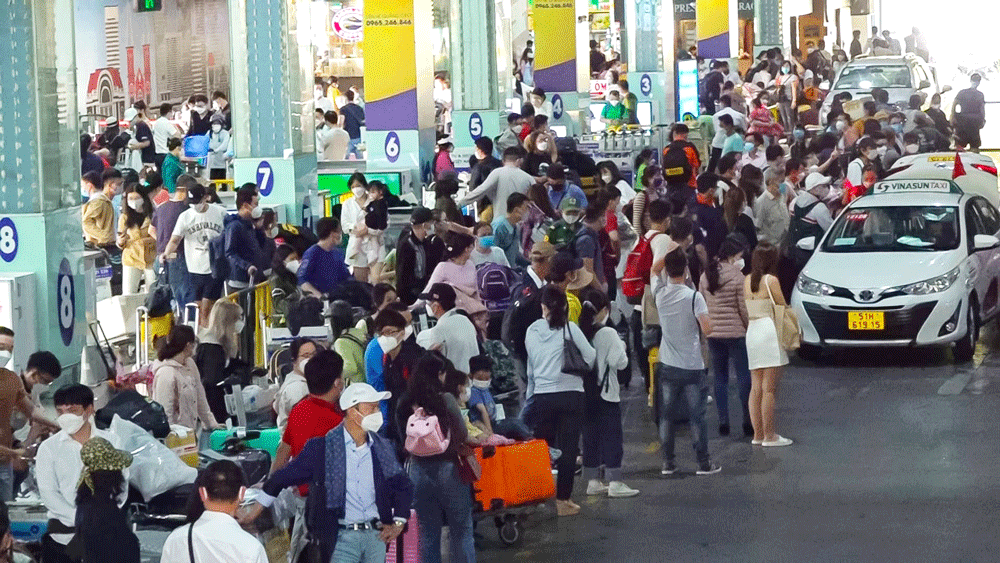 Vietjet đã khắc phục hệ thống làm thủ tục chuyến bay tại sân bay Tân Sơn Nhất