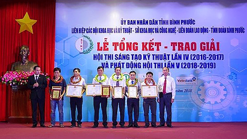 Lễ trao giải Hội thi sáng tạo khoa học kỹ thuật lần thứ IV