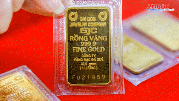 Giá vàng SJC, vàng nhẫn 9999 lập đỉnh lịch sử