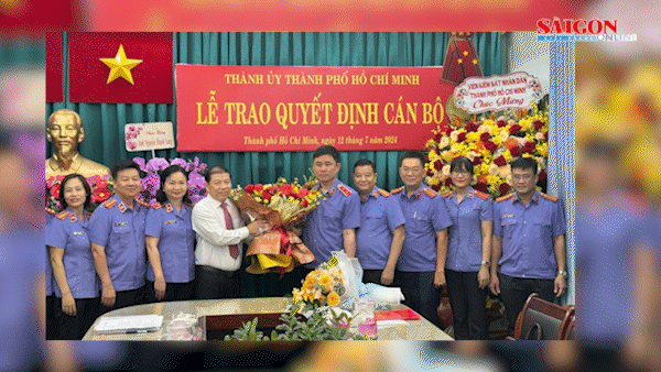 Đồng chí Nguyễn Thanh Sang giữ chức Phó trưởng Ban Nội chính Thành ủy TPHCM