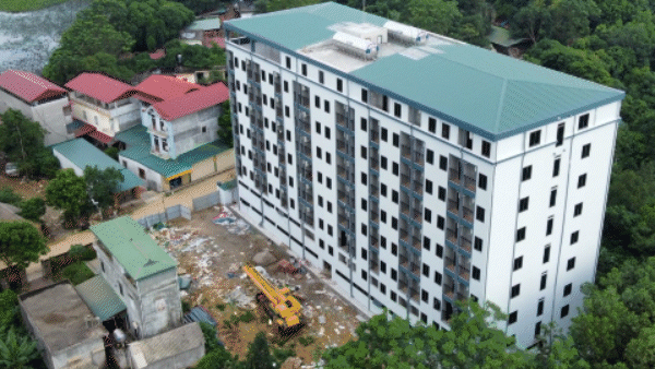 Vụ chung cư mini 9 tầng ở Thạch Thất, Hà Nội vi phạm nghiêm trọng: Đã tháo dỡ tới tầng 8