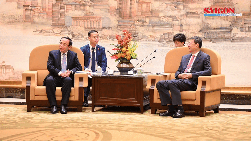 Tăng cường hợp tác giữa TPHCM và TP Thượng Hải thực chất, sâu sắc hơn