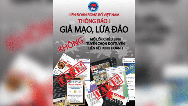 Liên đoàn cầu lông Việt Nam đưa ra cảnh báo về các trang fanpage giả mạo