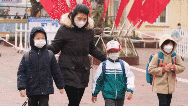 Hà Nội yêu cầu các trường cho học sinh nghỉ học khi lạnh dưới 10 độ C
