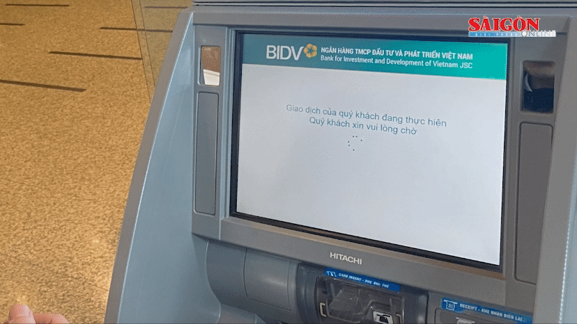 Nhiều cây ATM không rút được tiền