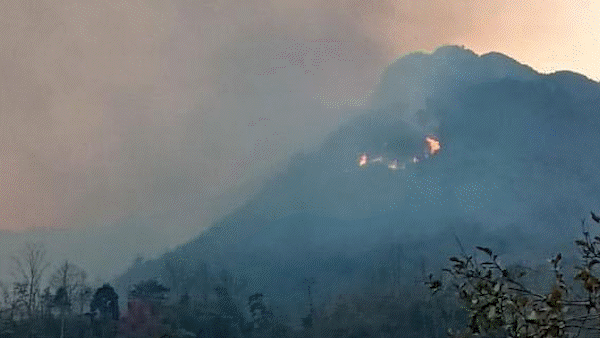 Cháy 30ha rừng ở Sa Pa, thu hẹp lễ hội Roóng Poọc