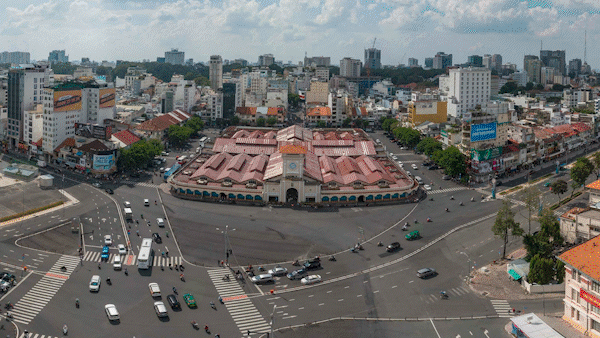 Tháng 10-2024: Khởi công dự án cải tạo cảnh quan trước chợ Bến Thành