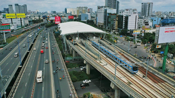 Ngày 1-7, tuyến Metro Bến Thành - Suối Tiên đưa vào chạy 7 đoàn tàu
