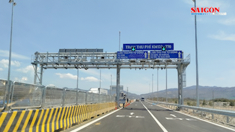 Đường cao tốc Cam Lâm - Vĩnh Hảo chưa thể thu phí đường bộ như dự kiến vào ngày 2-5