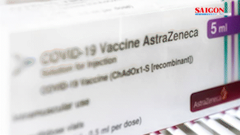 Vaccine Covid-19 của AstraZeneca. Ảnh: TELEGRAPH