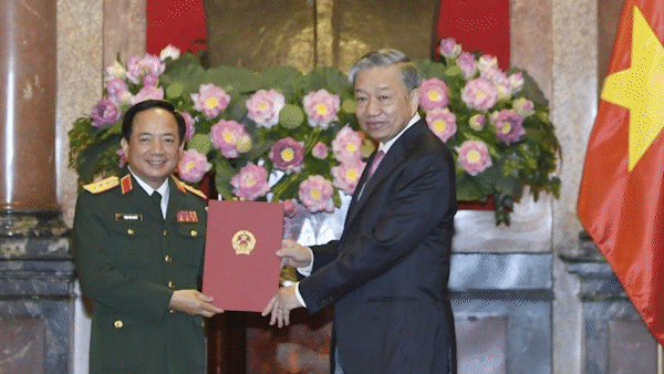 Thượng tướng Trịnh Văn Quyết được bổ nhiệm giữ chức Chủ nhiệm Tổng cục Chính trị QĐND Việt Nam