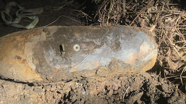 Phát hiện và xử lý an toàn quả bom MK117A1 còn sót lại sau chiến tranh tại huyện Bình Chánh