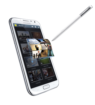 Samsung Galaxy Note II trình làng tại dạ tiệc “Đam mê sáng tạo” vào tối 16-10