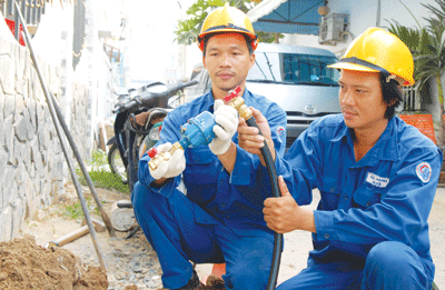 Tết Nguyên đán và mùa khô 2013 - Sawaco đảm bảo cấp nước ổn định, liên tục