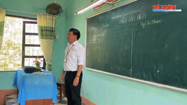 Quảng Ngãi: Thầy giáo xây quỹ “Em cần yêu thương” giúp học trò nghèo