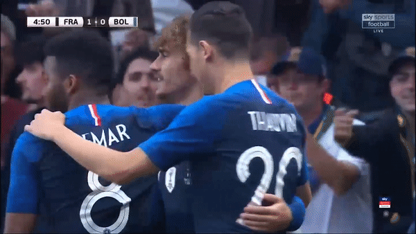 Giao hữu Pháp - Bolivia 2-0: Lemar khai màn sau 5 phút, Griezmann ấn định chiến thắng dễ dàng