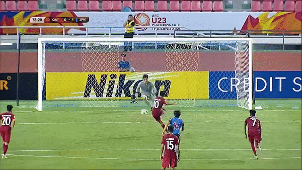 U23 Qatar - U23 Nhật Bản 1-1: Ogawa khai màn, Abdulsalam lập công nhưng cả 2 đội đều bị loại