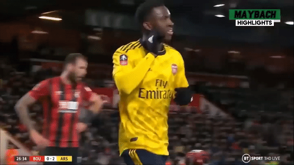 Bournemouth - Arsenal 1-2: Saka sớm khai màn, Nketiah góp công chiến thắng