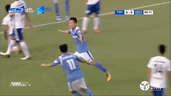 Quảng Ninh - Quảng Nam 3-1: Hai Long sớm mở bàn, Fagan lập cú đúp penalty