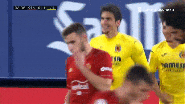 Osasuna - Villarreal 1-3: Gerard Moreno tỏa sáng cú đúp, Fernando Nino ấn định chiến thắng, Aridane phải nhận thẻ đỏ