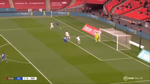 Leicester - Southampton 1-0: Vardy đột phá, Iheanacho dứt điểm chính xác, Leicester gặp Chelsea ở chung kết FA Cup 