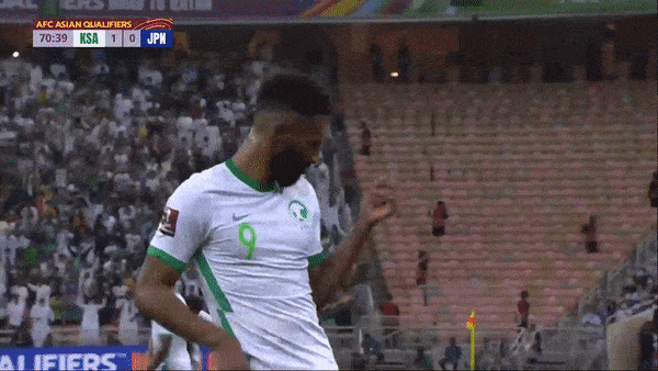 Saudi Arabia vs Nhật Bản 1-0: Al-Buraikan ghi bàn duy nhất, Saudi Arabia toàn thắng 3 trận, tạm xếp nhì bảng B