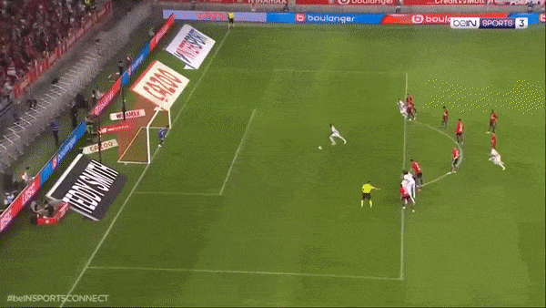 Lille vs Nice 1-2: Jonathan Bamba may mắn mở bàn, Andy Delort, Nicolas Pepe ngược dòng chiến thắng bằng 2 pha penalty