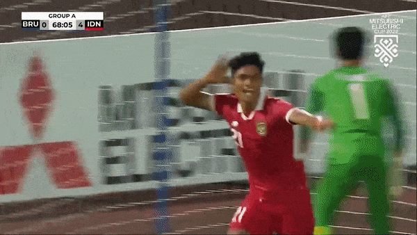 Brunei vs Indonesia 0-7: Lần lượt Abimanyu, Sulistyawan, Egy Maulana, Spasojevic, Sananta, Klok, Yakob Sayuri bùng nổ ghi 7 bàn thắng 