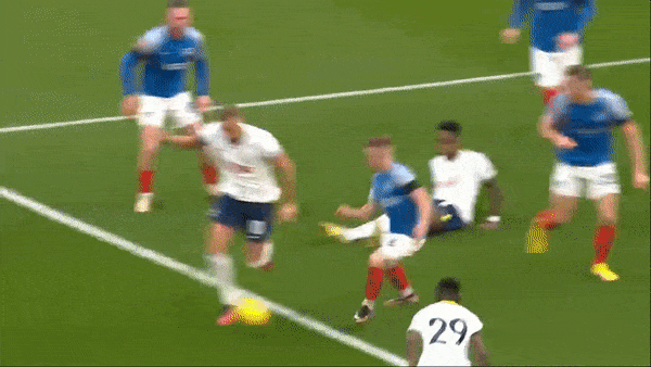 Tottenham vs Portsmouth 1-0: Son Heung Min mờ nhạt, Ryan Sessegnon kiến tạo, Harry Kane sút tung lưới Portsmouth 