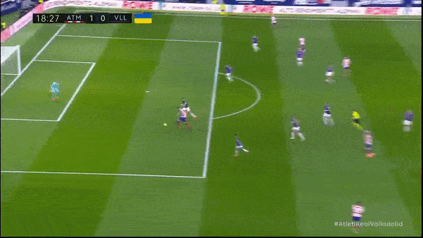 Atletico Madrid vs Valladolid 3-0: Lần lượt Morata, Griezmann, Hermoso chốt gọn chiến thắng trong 28 phút