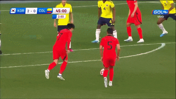 Giao hữu, Hàn Quốc vs Colombia 2-2: Sao Son Heung-min xuất thần siêu phẩm, James Rodriguez, Jorge Carrascal lần lượt gỡ hòa đẹp mắt