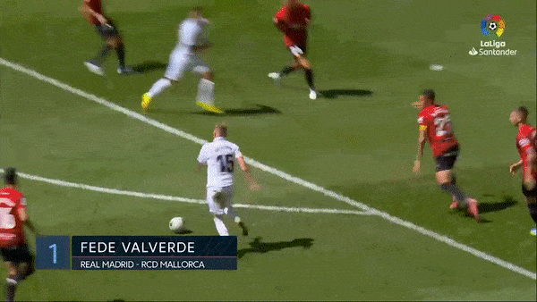 Fede Valverde đứng đầu tốp 10 bàn thắng đẹp của Real Madrid mùa giải 2022-2023: Vinicius, Alaba, Modric, Goes, Valverde, Toni Kroos, Benzema, Asensio