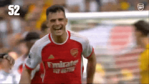 52 khoảnh khắc đáng nhớ của Granit Xhaka "gã điên" Emirates trong màu áo Arsenal