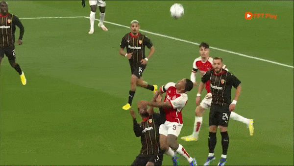 Arsenal vs Lens 6-0: Lần lượt phảo thủ Havertz, Jesus, Saka, Martinelli, Odegaard, Jorginho bắn phá 6 bàn