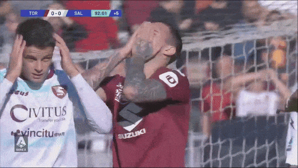 Torino vs Salernitana 0-0: Hàng công Sanabria, Zapata, Vlasic tấn công liên tục nhưng dứt điểm kém duyên, ngậm ngùi chia điểm 