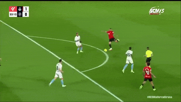 Mallorca vs Girona 1-0: Cyle Larin chuyền ngang, Manuel Copete chớp thời cơ ghi bàn duy nhất, bất ngờ hạ Girona
