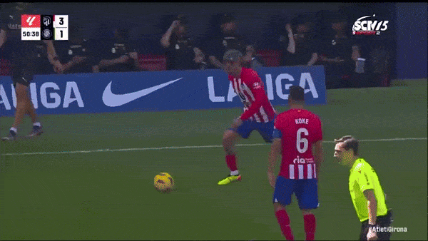 Atletico Madrid vs Girona 3-1: Artem Dovbyk khai bàn nhưng Griezmann lóe sáng cú đúp nhờ penalty, Angel Correa ấn định 3 điểm
