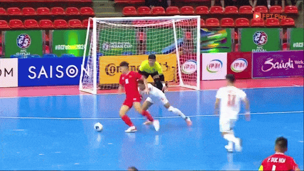 Futsal Việt Nam vs Futsal Myanmar 1-1: Minh Quảng mở bàn, Ko Ko Lwin cứu thua, HLV Diego Giustozzi khai màn chưa như ý