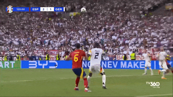 Tây Ban Nha vs Đức 2-1: Olmo mở bàn, Wirtz gỡ hòa phút cuối, Merino tỏa sáng loại chủ nhà Đức giành vé bán kết EURO 2024